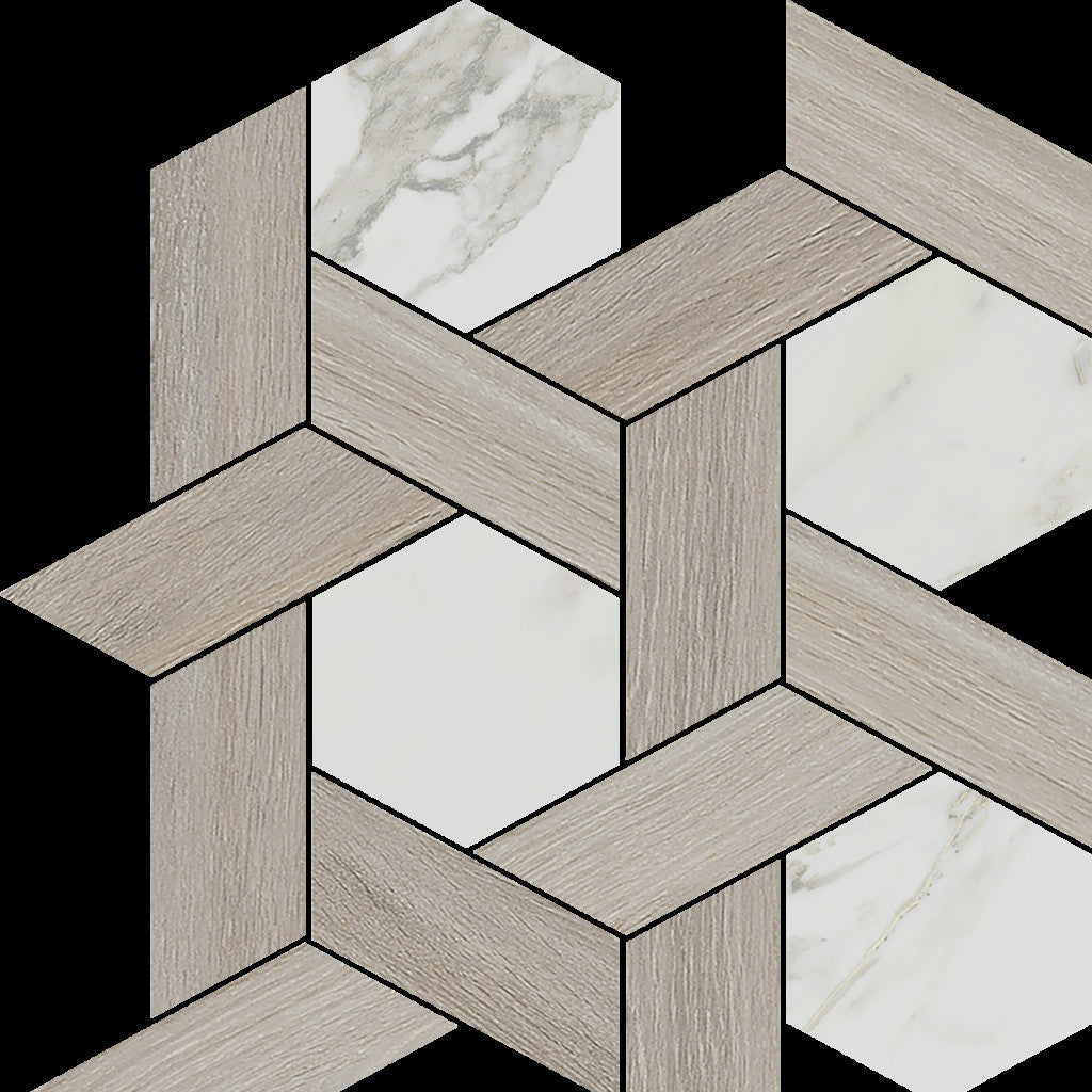 Aria Stacked Mosaic Polished