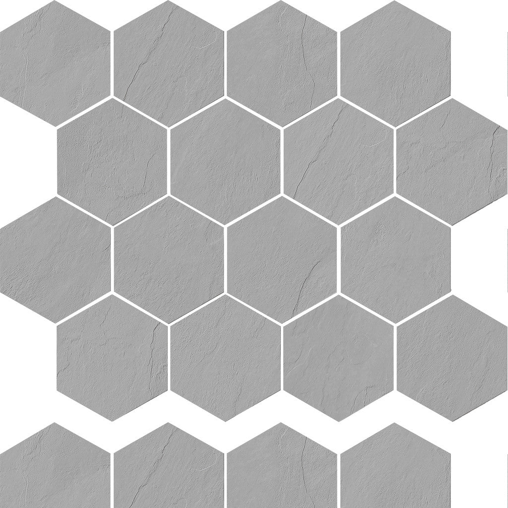 12x10 Hexagon Mosaic Matte / Mist