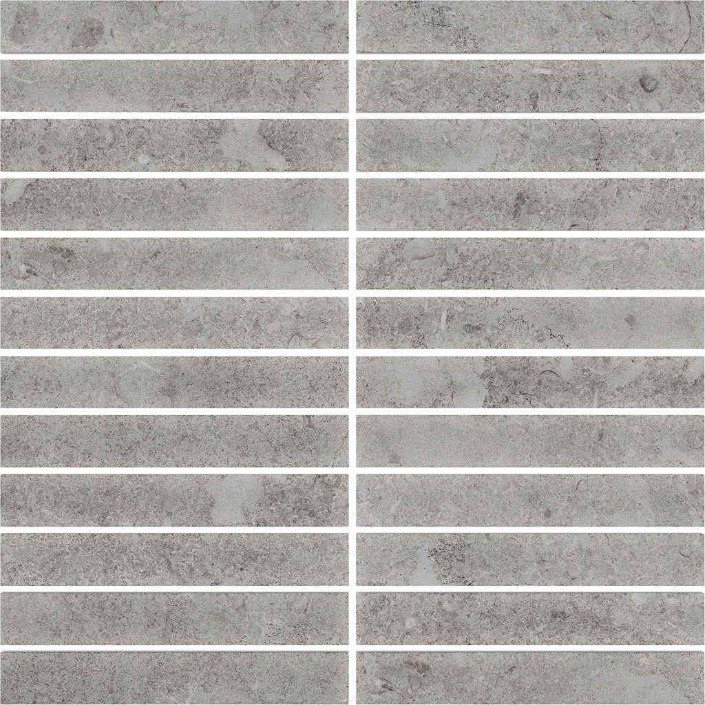 12x12 Stacked Mosaic Matte / Echo