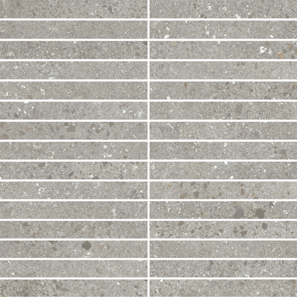 12x12 Stacked Mosaic Matte / Pulsar